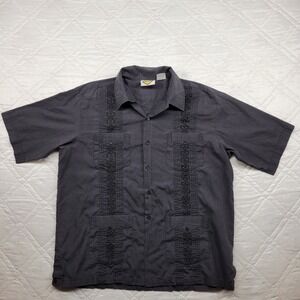 FlipBox black 4 pocket Hawaiian Vintage shirt size L